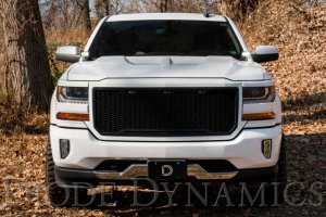 Chevrolet Silverado 1500 LD LED Light Pods - Diode Dynamics - SSC2 LED Ditch Light Kit - Pro Combo - Yellow - `14-`18